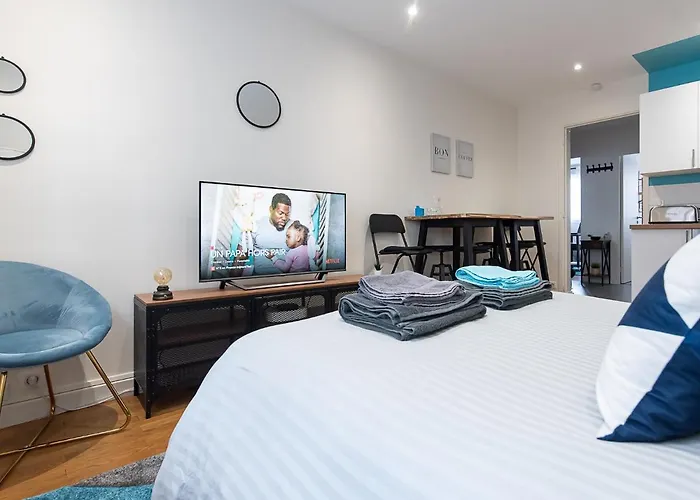 APPARTEMENT HYPERCENTRE PARKING GRATUIT WiFi NETFLIX AMAZON PRIME
